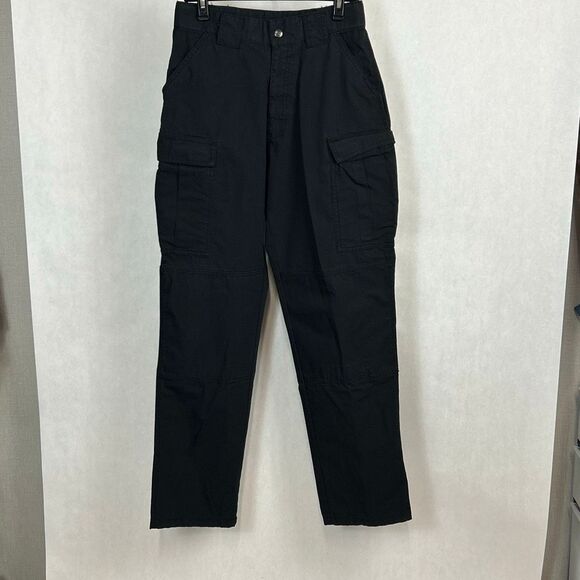 5.11 Mens Relaxed Fit TDU Cargo Pants Sz Med Waist 31.5-35, Inseam Long Black - Picture 1 of 11
